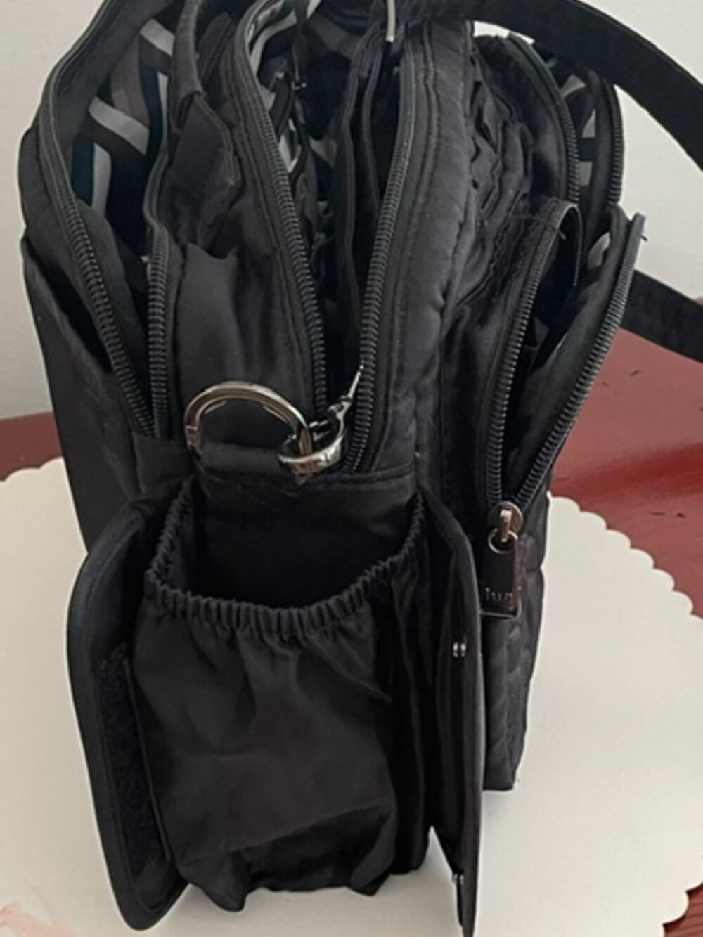 Lug Black Navigator Crossbody Bag - Picture 2 of 5